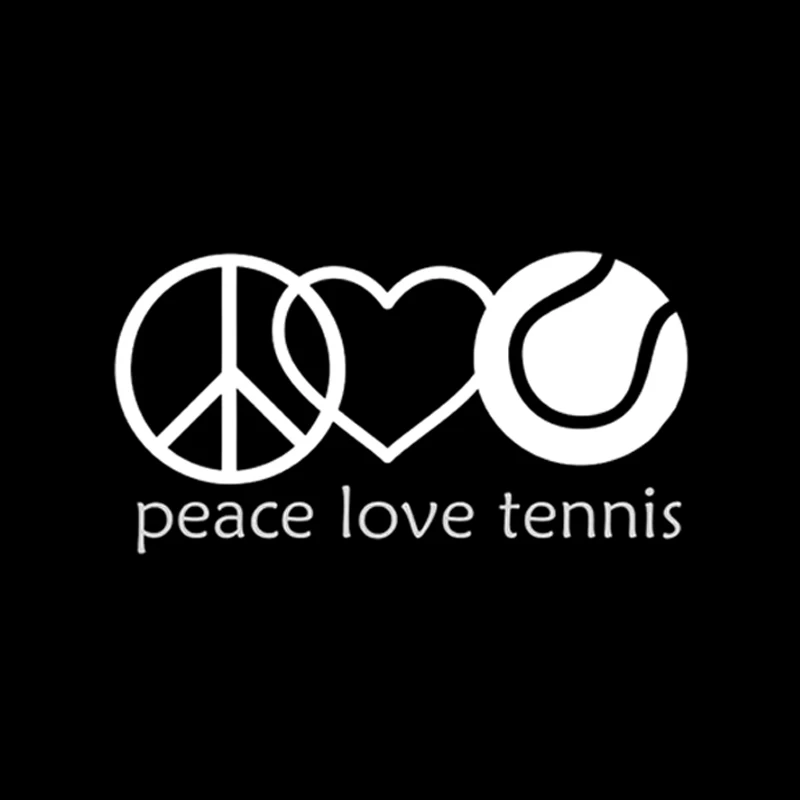 Противоскользящий коврик для телефона 17*9 см интересные Peace Love теннисисткой Декор