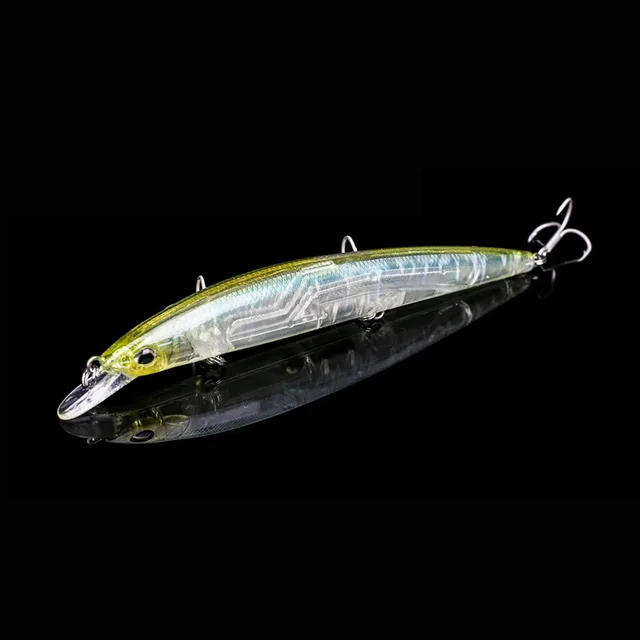 DW31F Trulinoya DW31 гольян 129 мм 14,8 г морской бас рыболовные приманки Приманка Три якоря крючок - Цвет: DW31F