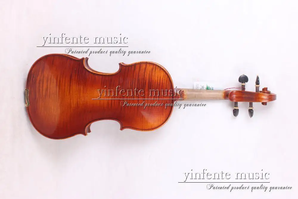 

new 4/4 Violin Maple Master Level,Powerful Sound Top grade New #1635