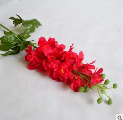 AA10 6 шт. Larkspur цветок напольный поддельный Дельфиниум Ajacis искусственные ядовитые травы для свадьбы декоративные цветы - Цвет: AA10