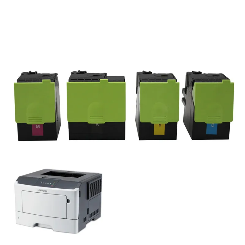 Тонер 310 для Lexmark CX картридж с оригинальным стабилизирующий чип CX310 410 510 CS310 CX410