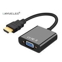 laptop to projector hdmi compatible to vga cable converter adapter vga video convertor hdmi vga cable male to female