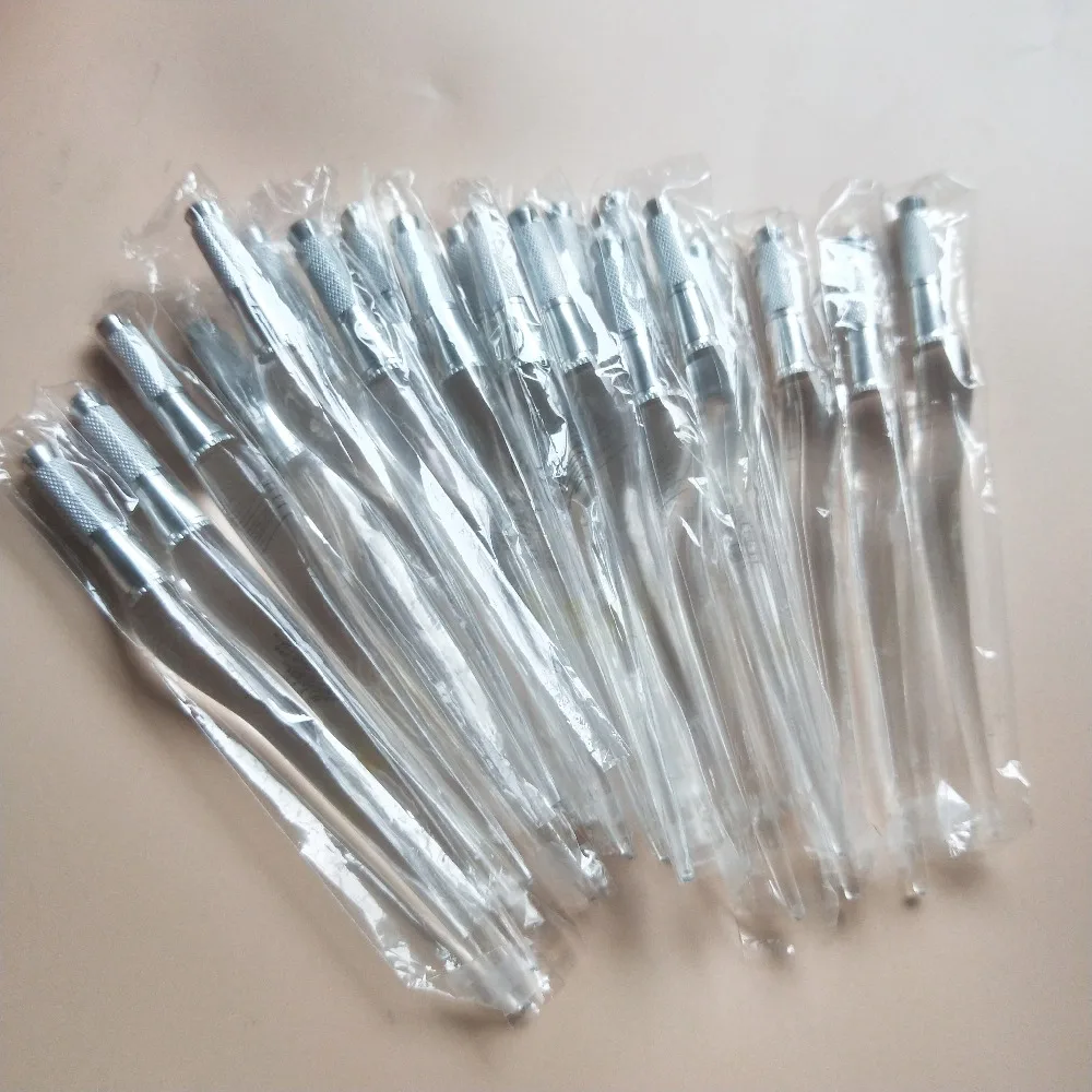 

20pcs 3D Microblading Tebori Pen PCD Eyebrow Manual Tattoo Pens Permanent Makeup Accessories Wholesale