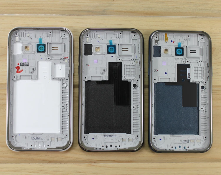 Средняя рамка задняя Задняя крышка объектива камеры + батареи для Samsung Galaxy J1 J100 SM