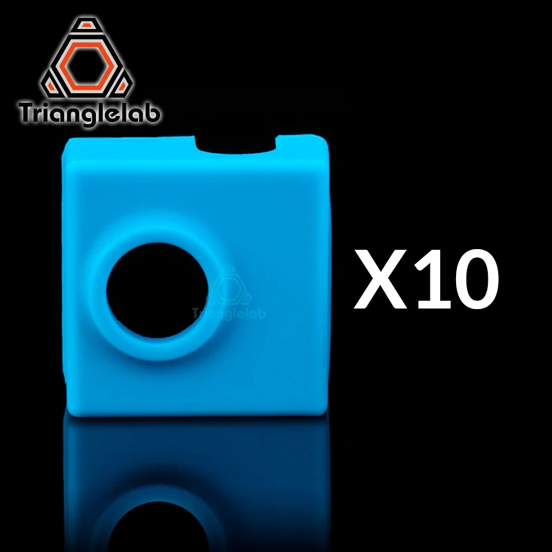 Trianglelab 10 шт. высокого качества картридж CR10 нагреватель bock силиконовый Носки для MK9