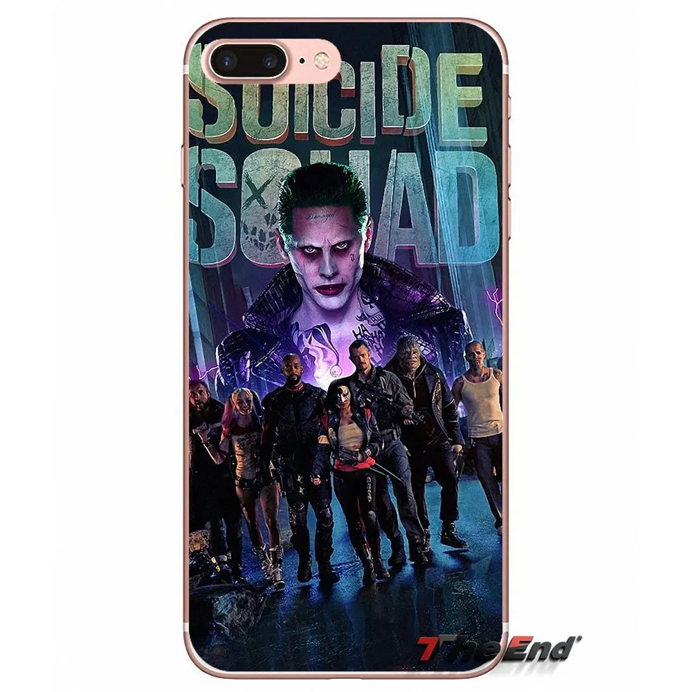 Отряд Самоубийц Harley Quinn плакат с джокером чехол для Samsung Galaxy J1 J2 J3 J5 J7 A3 A5 A7 2015 2016 2017