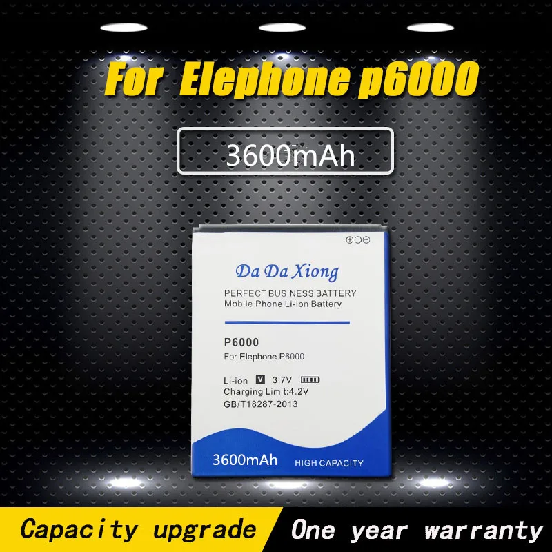 Высококачественный аккумулятор 3600 мАч Elephone P6000 для телефона elephone p6000 / pro |