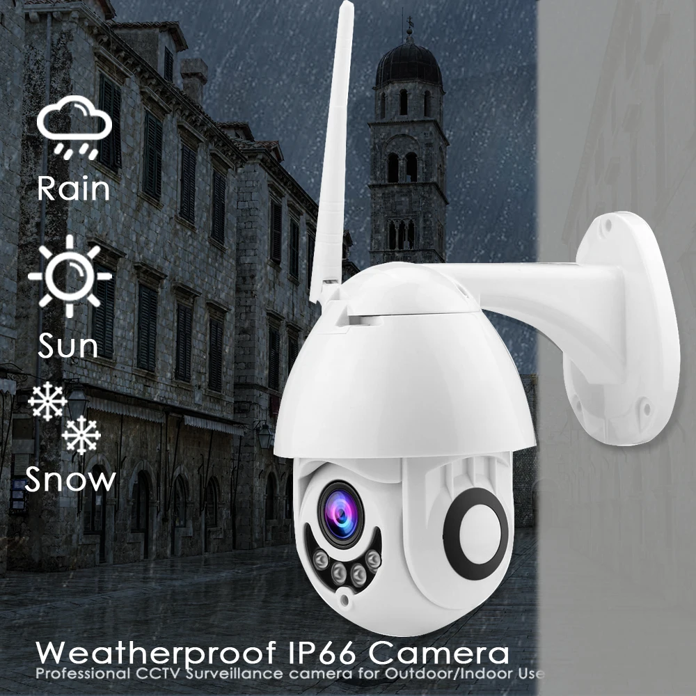 CTVMAN wifi камера наружная PTZ IP камера 1080p скоростная купольная CCTV Камера Безопасности s IP камера wifi Внешняя 2MP IR домашняя съемка