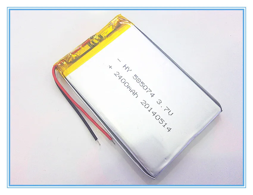 

3.7V,2400mAH,[587074] PLIB; polymer lithium ion / Li-ion battery for dvr,GPS,mp3,mp4,cell phone,speaker