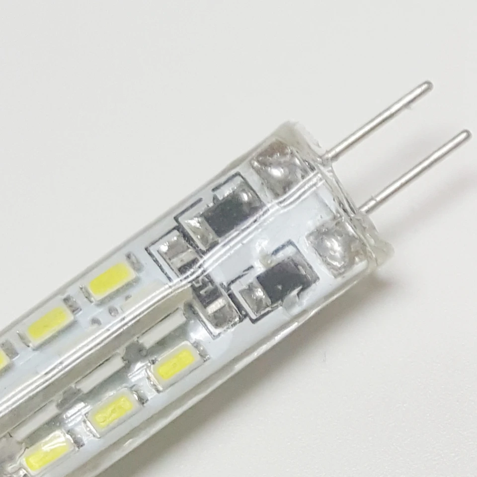 LINYEE G4 Светодиодная лампа DC12V мини светодиодная 3014SMD 24 светодиода AC220V 360 градусов