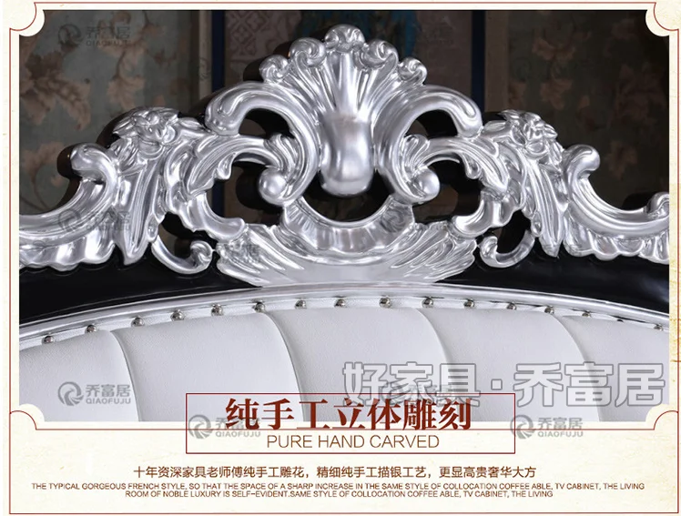 Антикварный стиль классическая мебель из натуральной кожи гостиная диван с