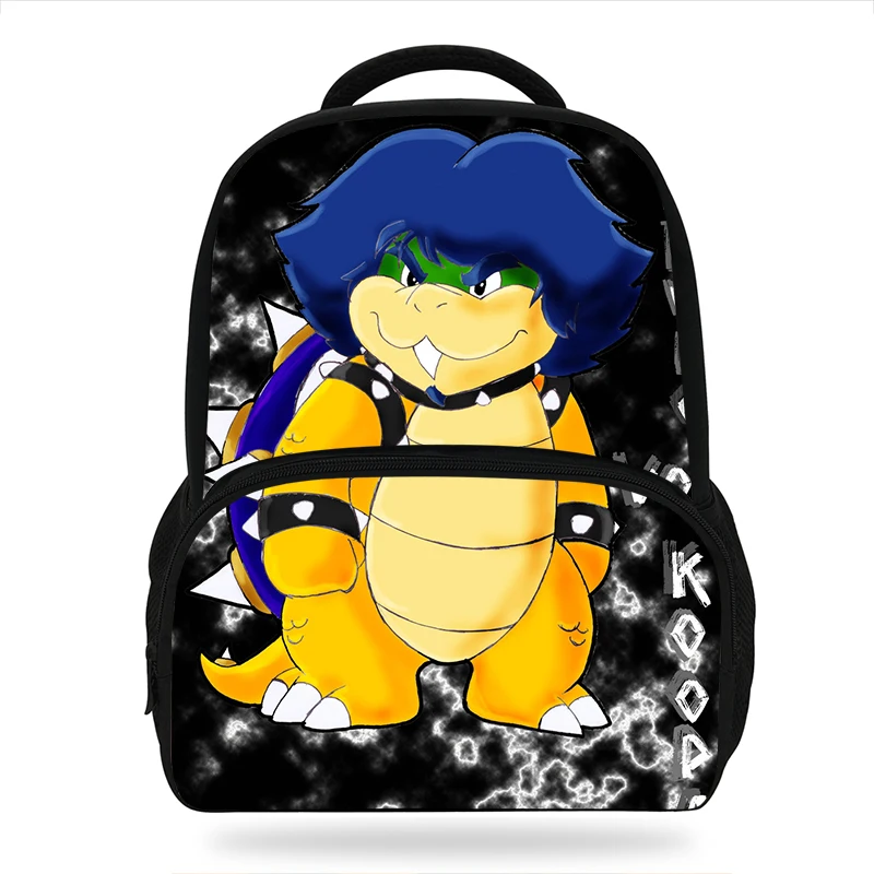 Детские рюкзаки с принтом Super Mario Bros Koopa для девочек-подростков школьные сумки