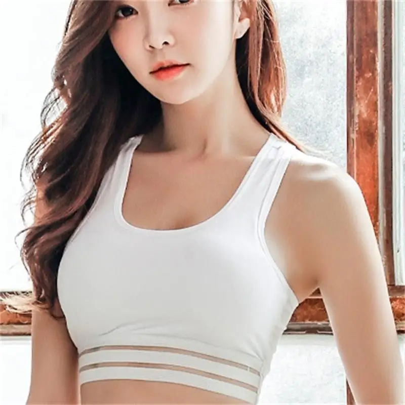 

2019 new shockproof sports gather up running finalize the design large size women bra professional sports bra