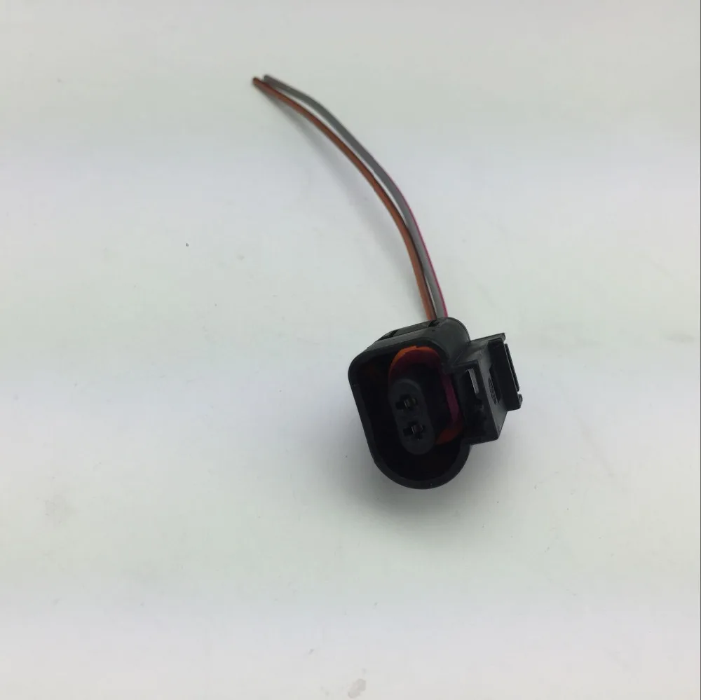 Для VW Audi A4 A6 A8 Q5 Q7 Электрический Разъем Pigtail 2 контакта жгут проводов 1J0 973 702 |