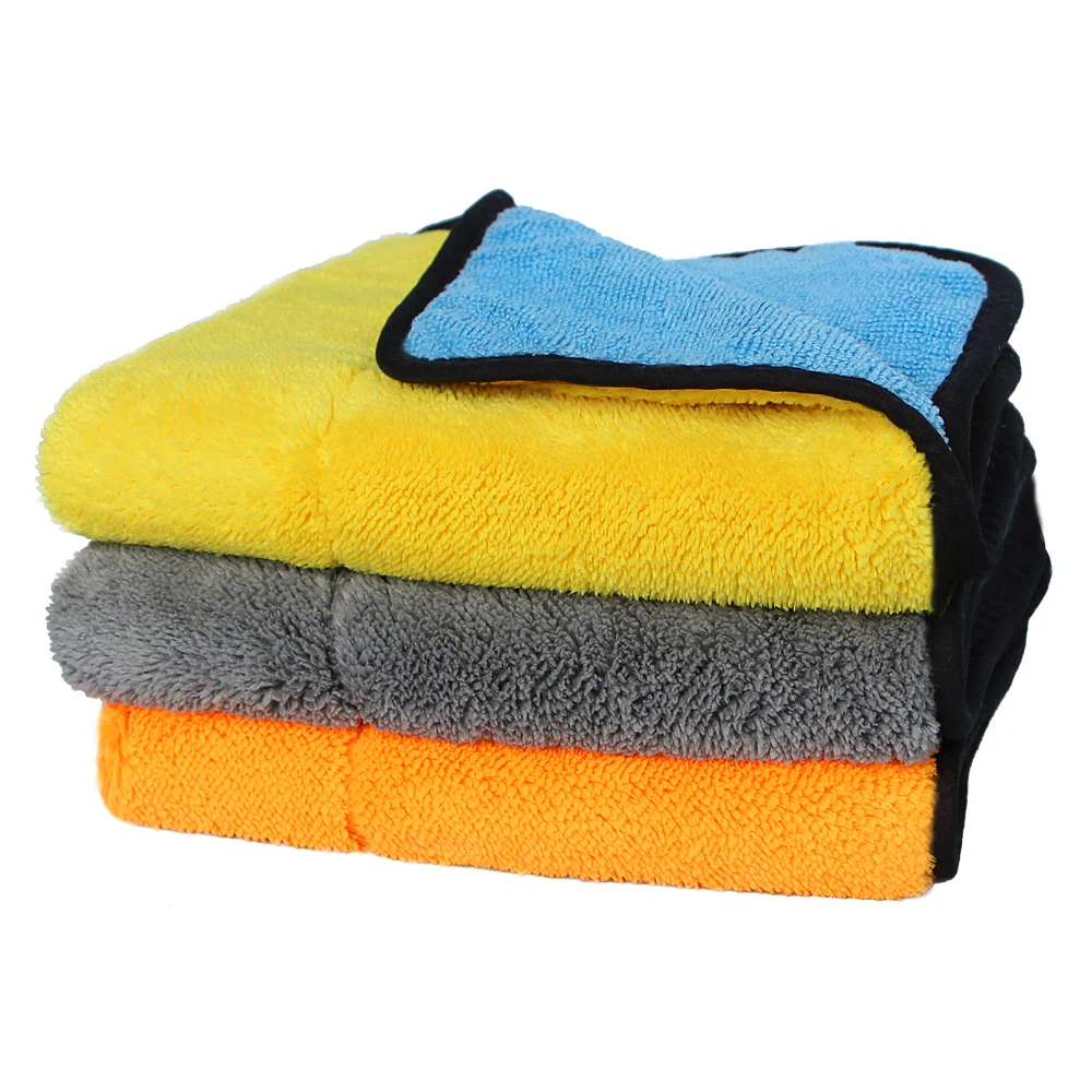 48x35cm Car Washing Towel Super soft Microfiber Towel car Detailing clean cloth Auto Washing Cloth Wax Polishing towel