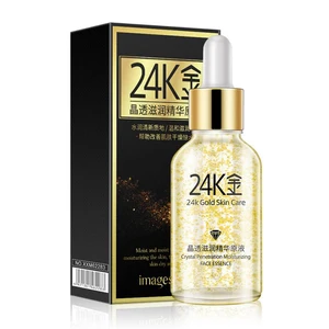 Очищающая жидкость для ухода за кожей лица, увлажняющая, Антивозрастная, против морщин, 30 мл, 24 К золото
