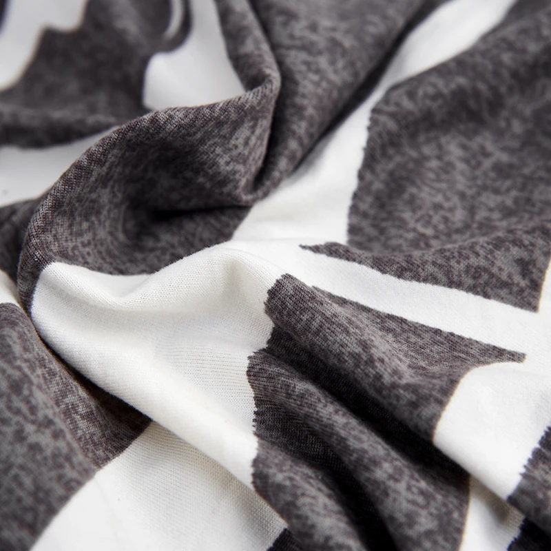 

Abstract Geometric Gray Sofa Slipcovers Tight Wrap All-inclusive Slip-resistant Elastic Cubre Sofa Towel Corner Sofa Cover