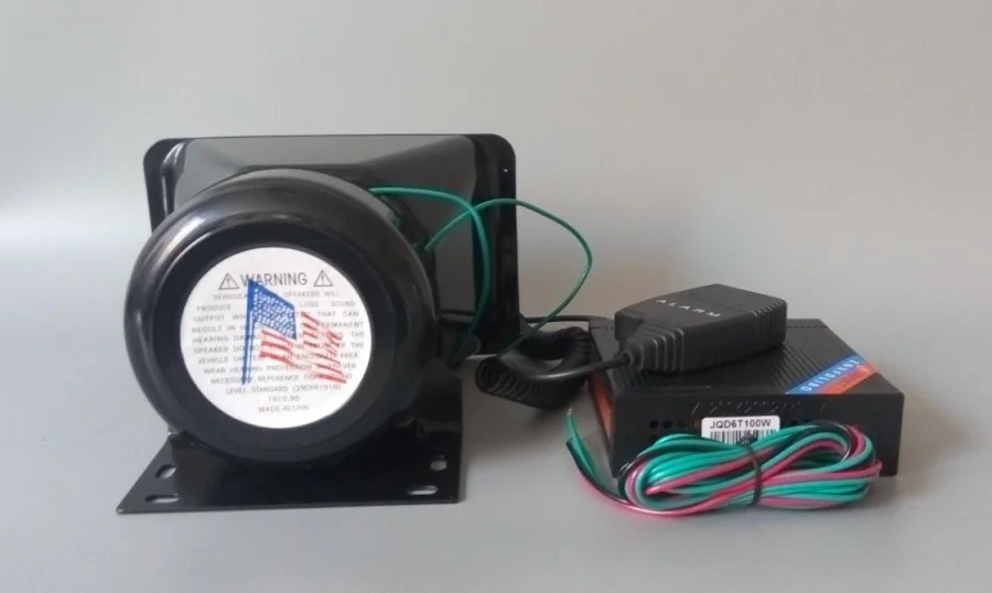 Усилитель высокой мощности для автомобильной сигнализации 100 Вт 12 В полицейская
