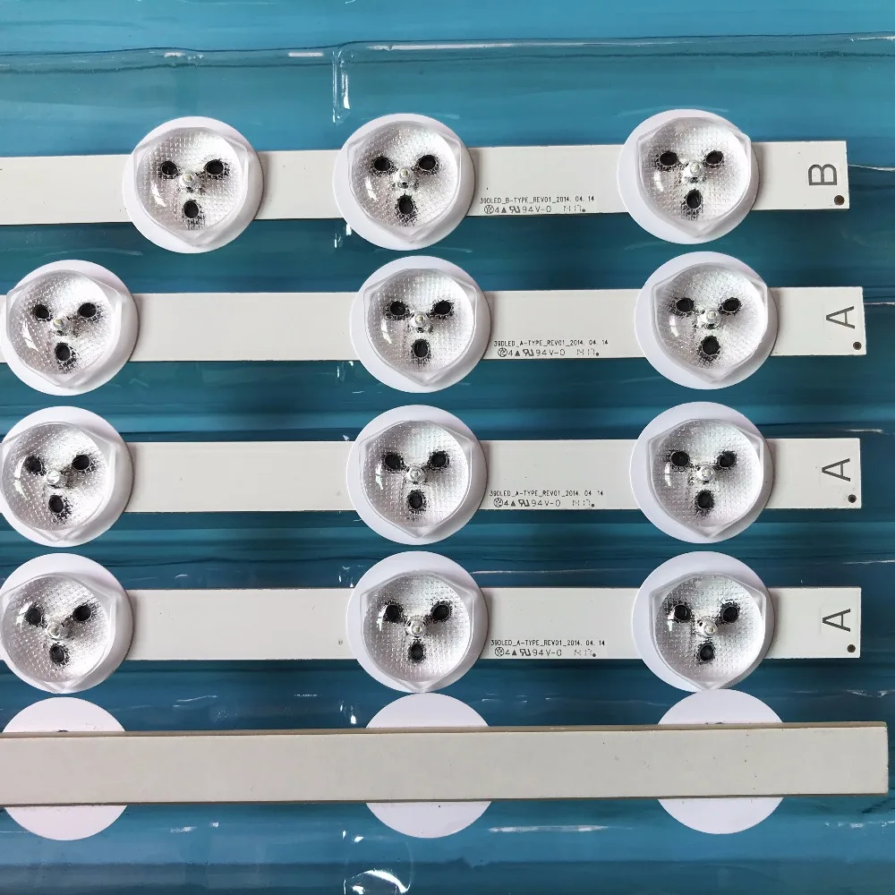 (Новый комплект) 5 шт./компл. 39dled фонарь REV02 фонарик (4 * A 7LED 1 B 8LED)|Светодиодные