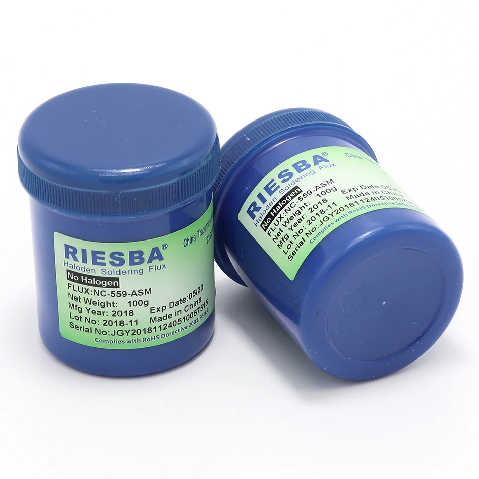RIESBA NC-559-ASM молочно-белая паяльная паста BGA Паяльные аппараты 100 г молочно-белая