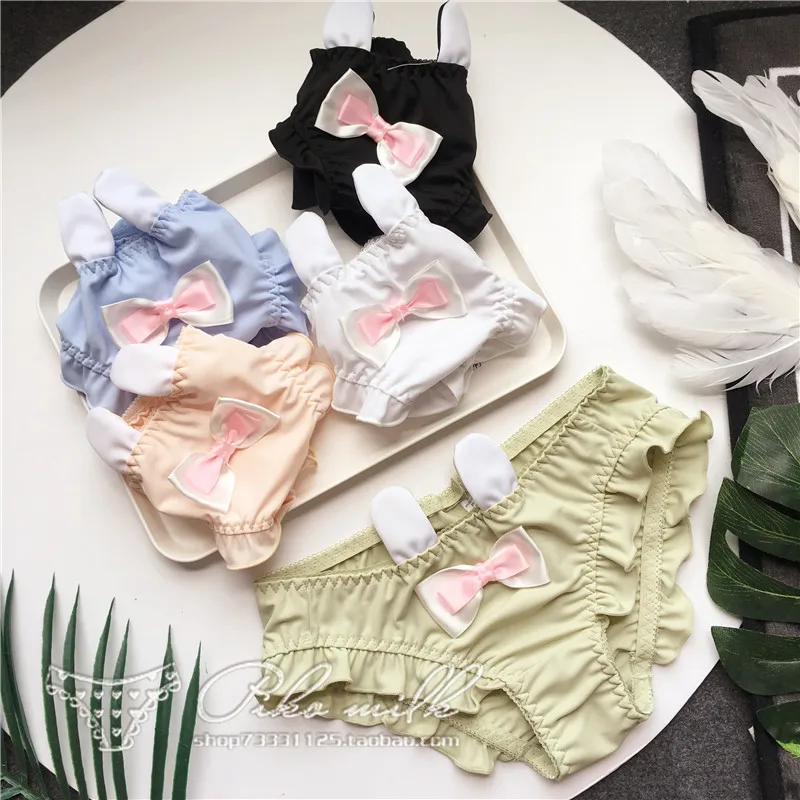 Женское нижнее белье SP & CITY бесшовные хлопковые трусики с милыми кроличьими