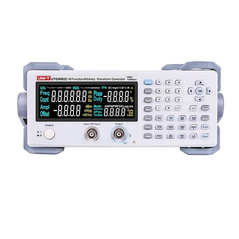 

UNI T UTG9002C-II цифровой генератор сигналов Функция генератор сигналов произвольной формы 0,2 Гц 2 МГц Частотомер