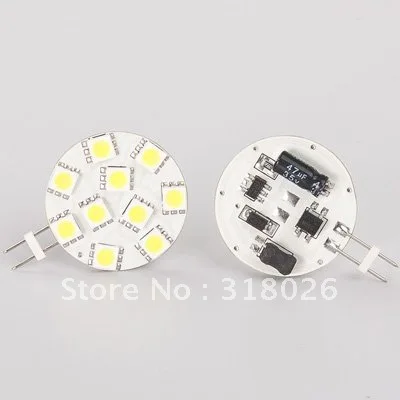 10 светодиодных ламп G4 5050SMD 12 В переменного тока/12 постоянного тока/24 тока 2 Вт