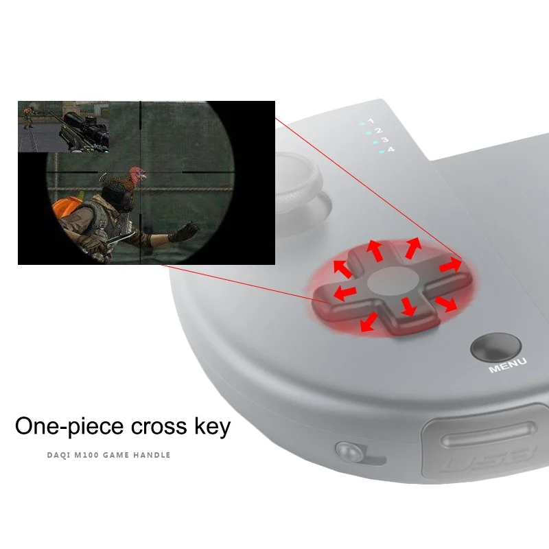 Bluetooth 4.0 Joystick Gamepad For Android Phone iPhone IOS Remote Controller Gaming Gamepads | Электроника