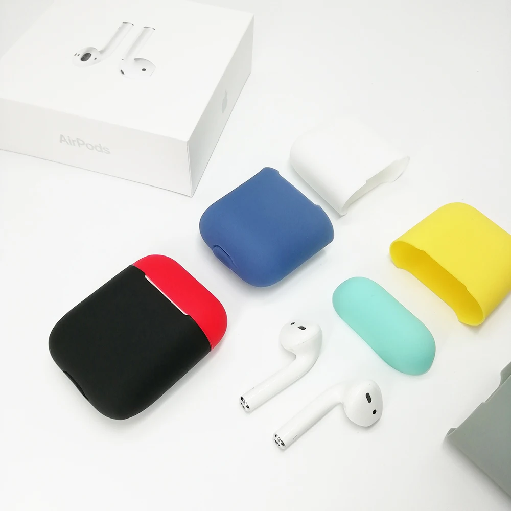 Защитный чехол Duszake для Airpods аксессуары силиконовый AirPods Air Pods | Электроника