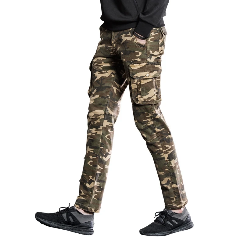 

2017 New Fashion Casual Waterproof Tactical Pants Mens Silm Casual Pants Mens Trousers Army Camouflage Military Active Pants Men