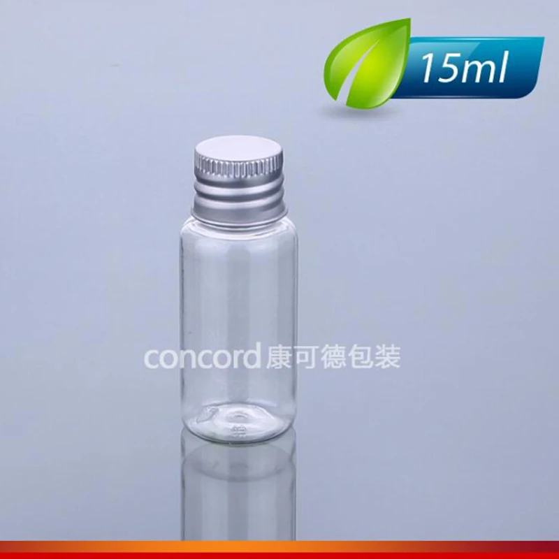 Многоразовая Бутылка алюминиевая крышка прозрачная пластиковая бутылка винт