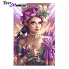 Алмазная живопись Ever Instant, полноразмерная мозаика 5D сделай сам для женщин, украшение для дома, алмазная вышивка Стразы s2f155