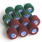 Полировочный диск 2530 мм из нейлонового волокна, 12 шт., Нетканая губка, абразивная Шлифовальная головка для дрели с хвостовиком 14 дюйма