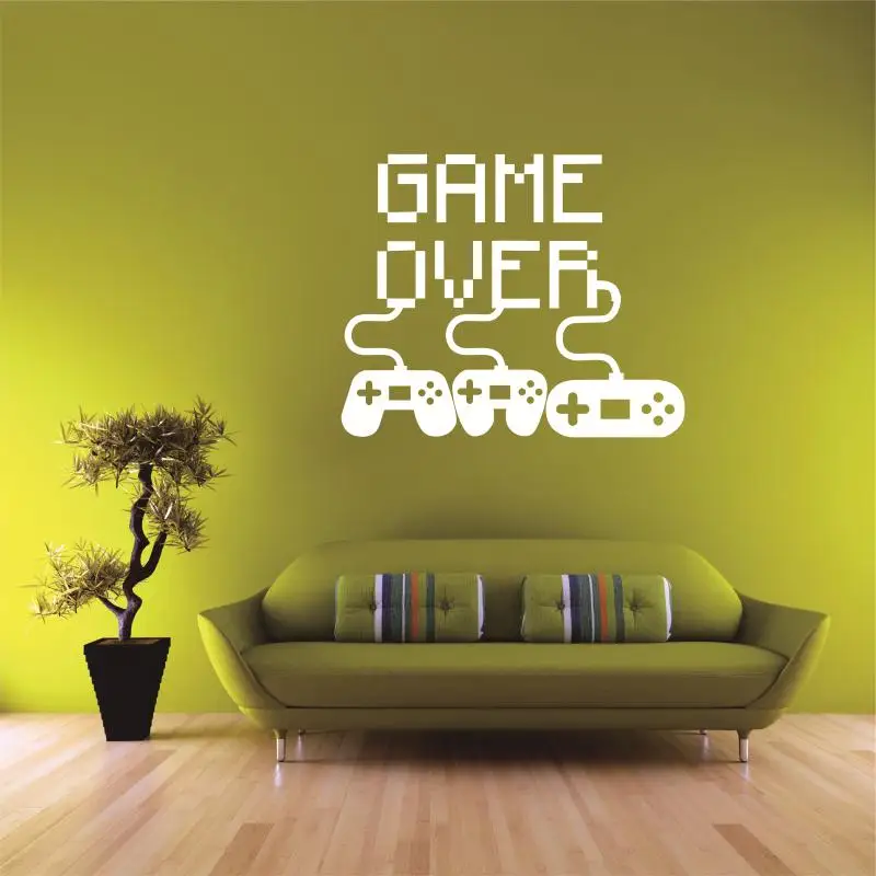 Игровая наклейка Videojuego juego pegatina плакаты игровой тематики геймер винило настенные