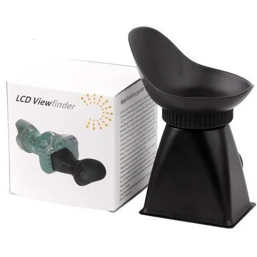 Photo Studio Accessories V3 LCD Viewfinder 2.8x Magnifier Extender Magnetic Hood for Canon 600D/60D | Электроника
