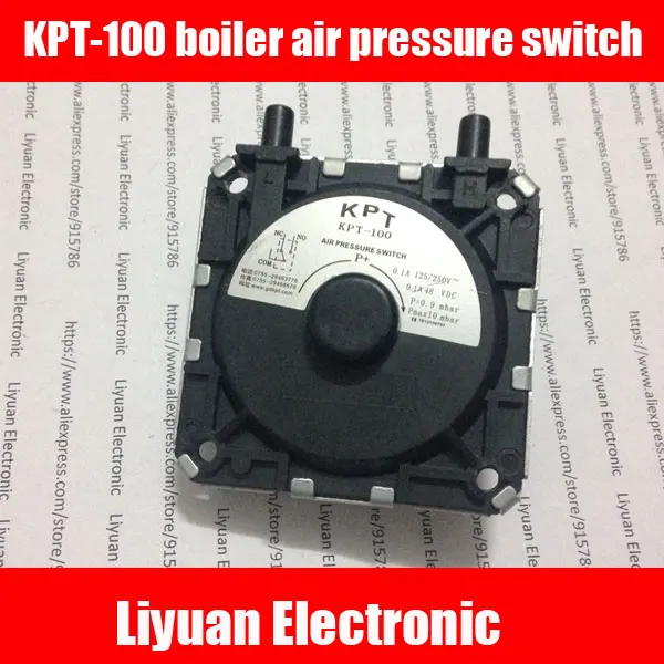 2pcs KPT-100 boiler air pressure switch / 3pin gas water heater Pmax 10mbar | Электронные компоненты и