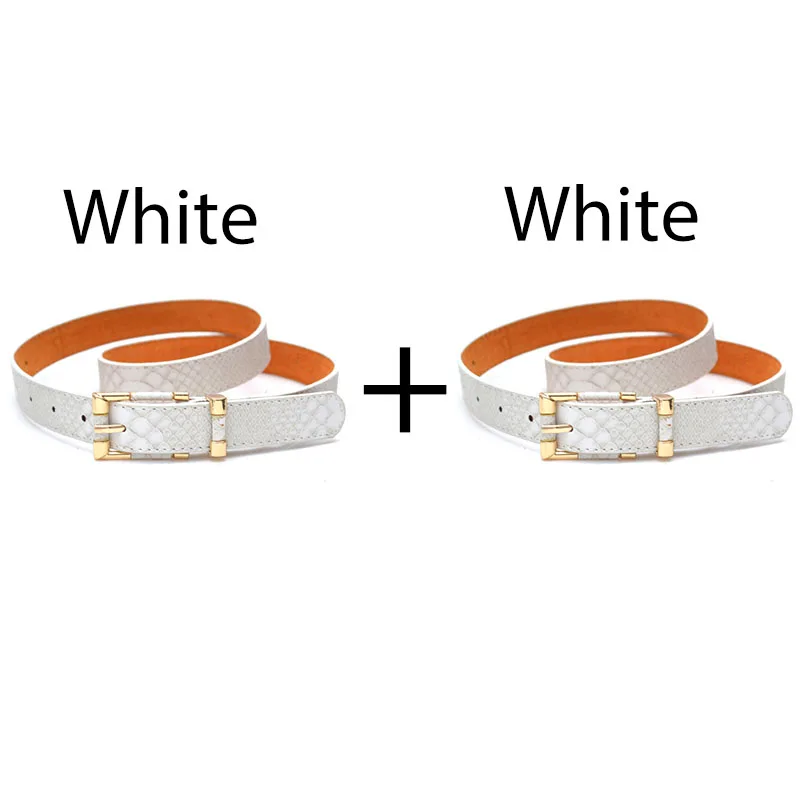 2 White Роскошные ремни, женские ремни, дизайнерские ремни для женщин, кожзам, женский ремень для джинсовых брюк, cinturon mujer kemer - Цвет: 2 White
