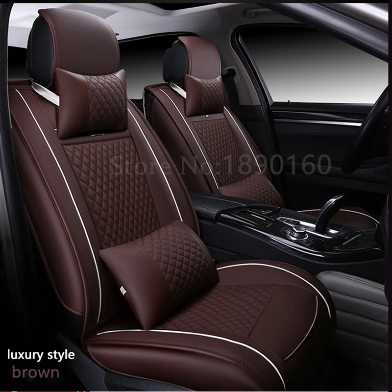 (Front + Rear) Special Leather car seat covers For Chery Ai Ruize A3 Tiggo X1 QQ A5 E3 V5 QQ3 QQ6 QQme BSG E5 auto accessorie | Автомобили