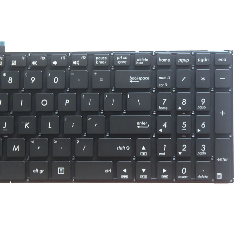 Клавиатура для ноутбука ASUS K501 K501U K501UB K501UQ K501UW K501UX K501L K501LB K501LX A501L A501LB A501LX ноутбук с подсветкой