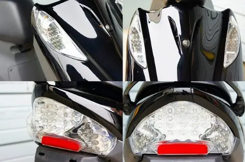 Аксессуары для мотоциклов SUZUKI адрес V125g/V125 модифицированный светодиодный задний