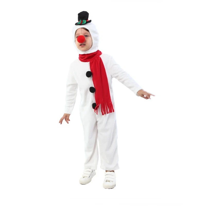 Костюмы на Хэллоуин для детей Костюм снеговика Необычный костюм заказ Нарядное
