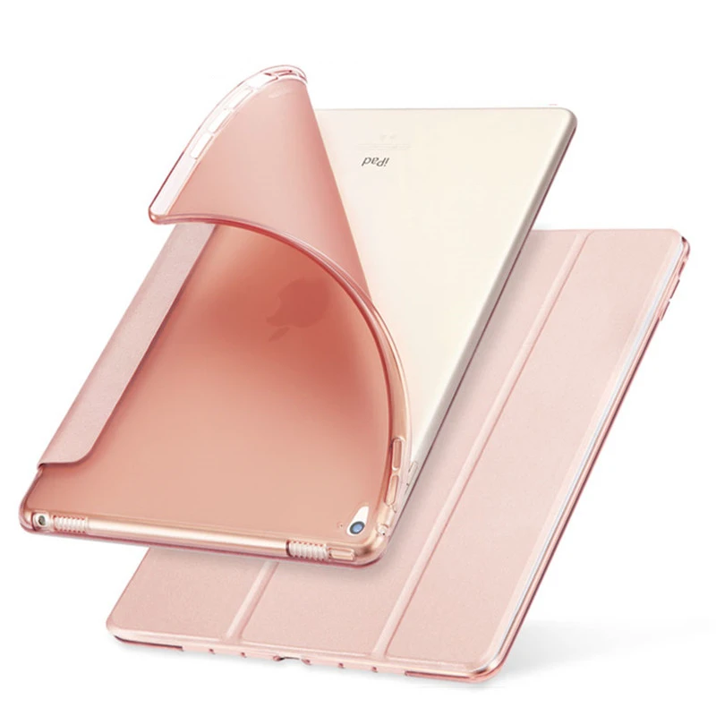 Чехол для iPad Mini из искусственной кожи силиконовая Мягкая задняя флип-подставка