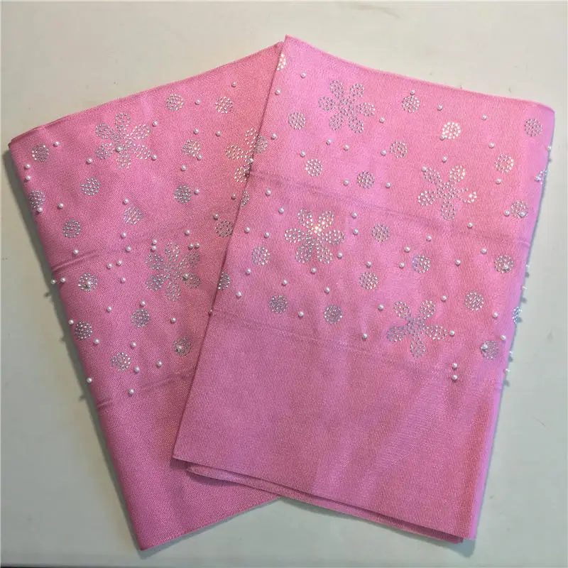 No5 В нигерийском стиле Aso Oke Headtie Африканский тюрбан новые геле обертка с бисером и камнями геле под традиционное платье Aso Oke голову галстук-бабочка 2 шт./упак. 30 - Цвет: No5