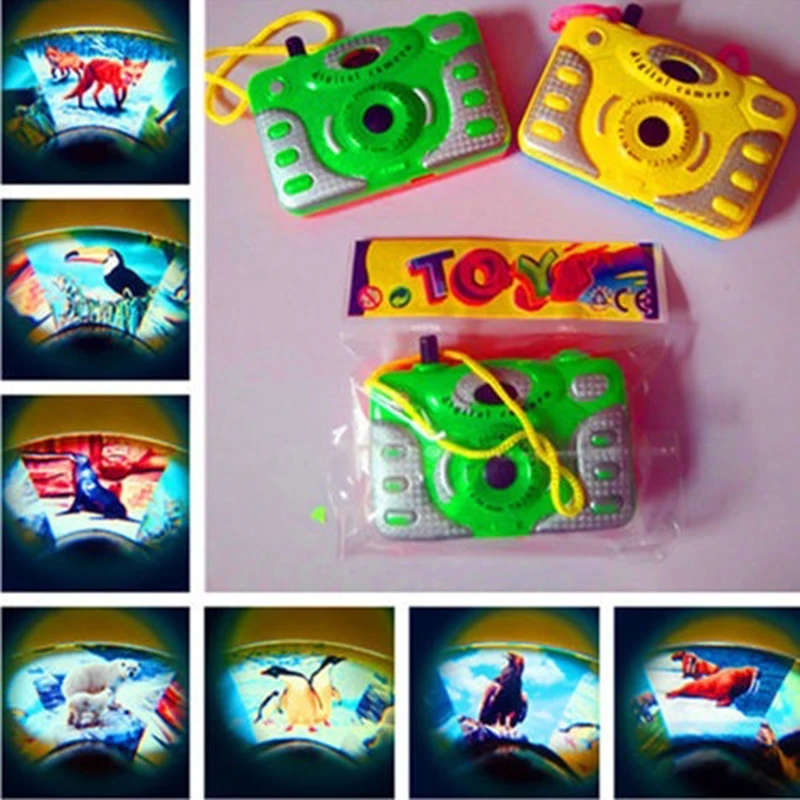 Пластиковая камера для детей 1 шт. игрушки животных развивающая фото