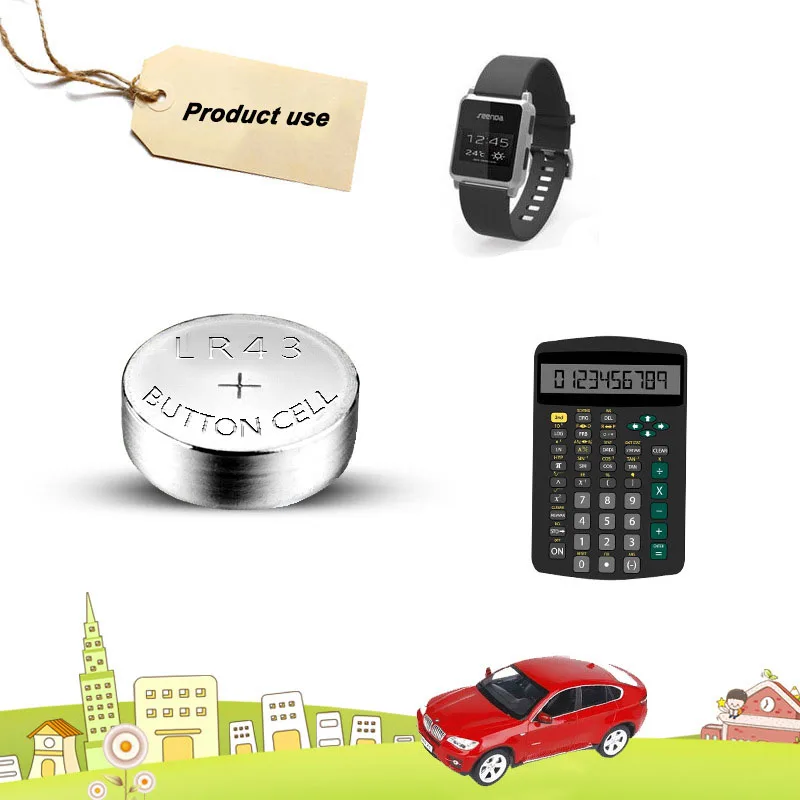 Новинка 10 шт./лот LR43 AG12 батарея для монет 386A SR43 186 LR1142 1 55 в электронные Литиевые