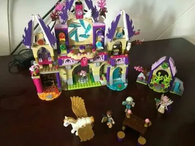 Bela Elves 41078 Skyra's Mysterious Sky Castle строительные блоки модель игрушки для детей