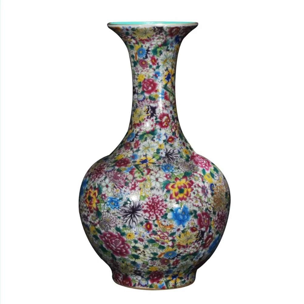 

Jingdezhen Antique Royal Blossoms Large Ceramic Decoration Floor Vase For Hotel Dining Room Decor