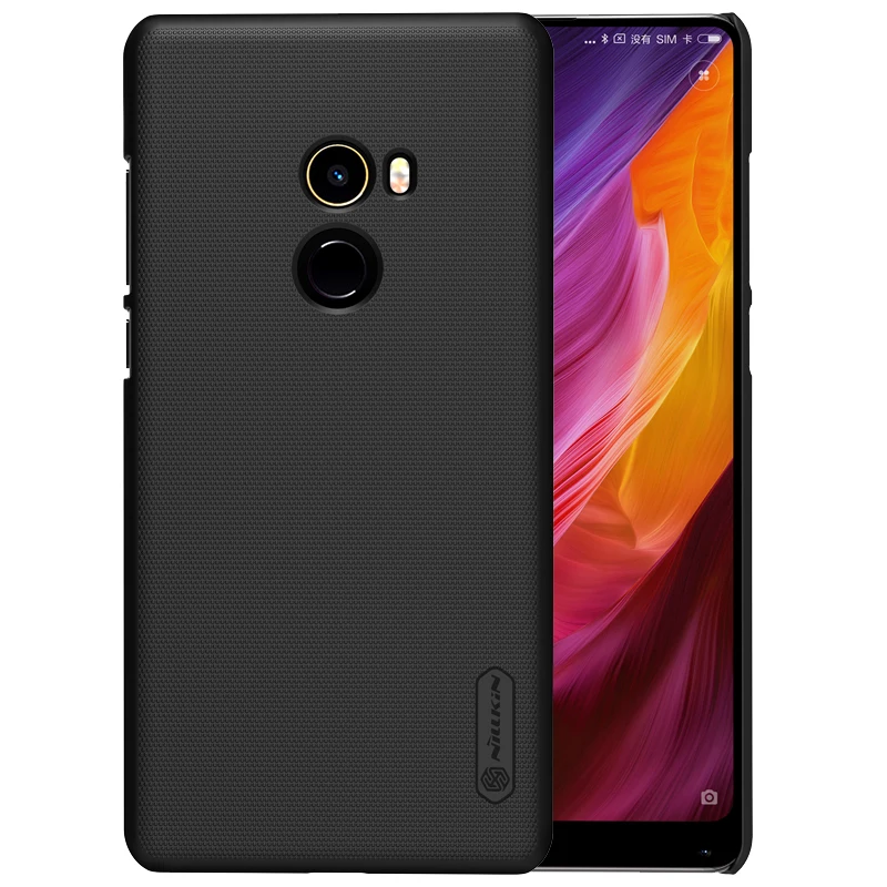 case for xiaomi mi mix 2 cover Nillkin Frosted PC Plastic hard back gift phone holder 5.99'' |