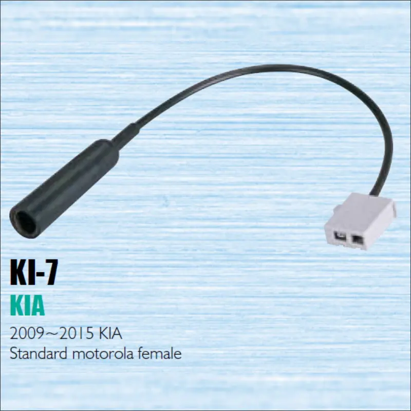 

Car Radio Antenna Adapter Cable Wire For Kia 2009~2013 Aftermarket Stereo CD DVD GPS Installation Kits Accessories