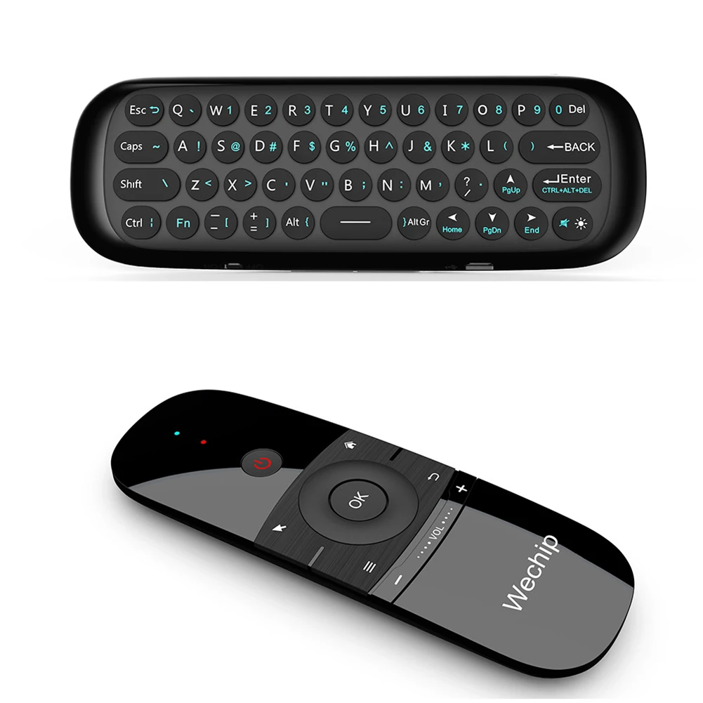 W1 2,4G заряжаемая беспроводная Bluetooth клавиатура и мышь контроллер воздушной мыши для ноутбука Smart tv PC портативная клавиатура